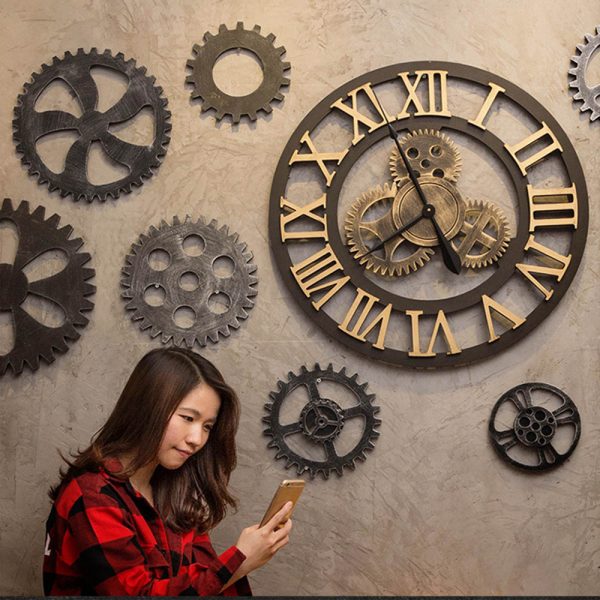 đồng hồ treo tường vintage